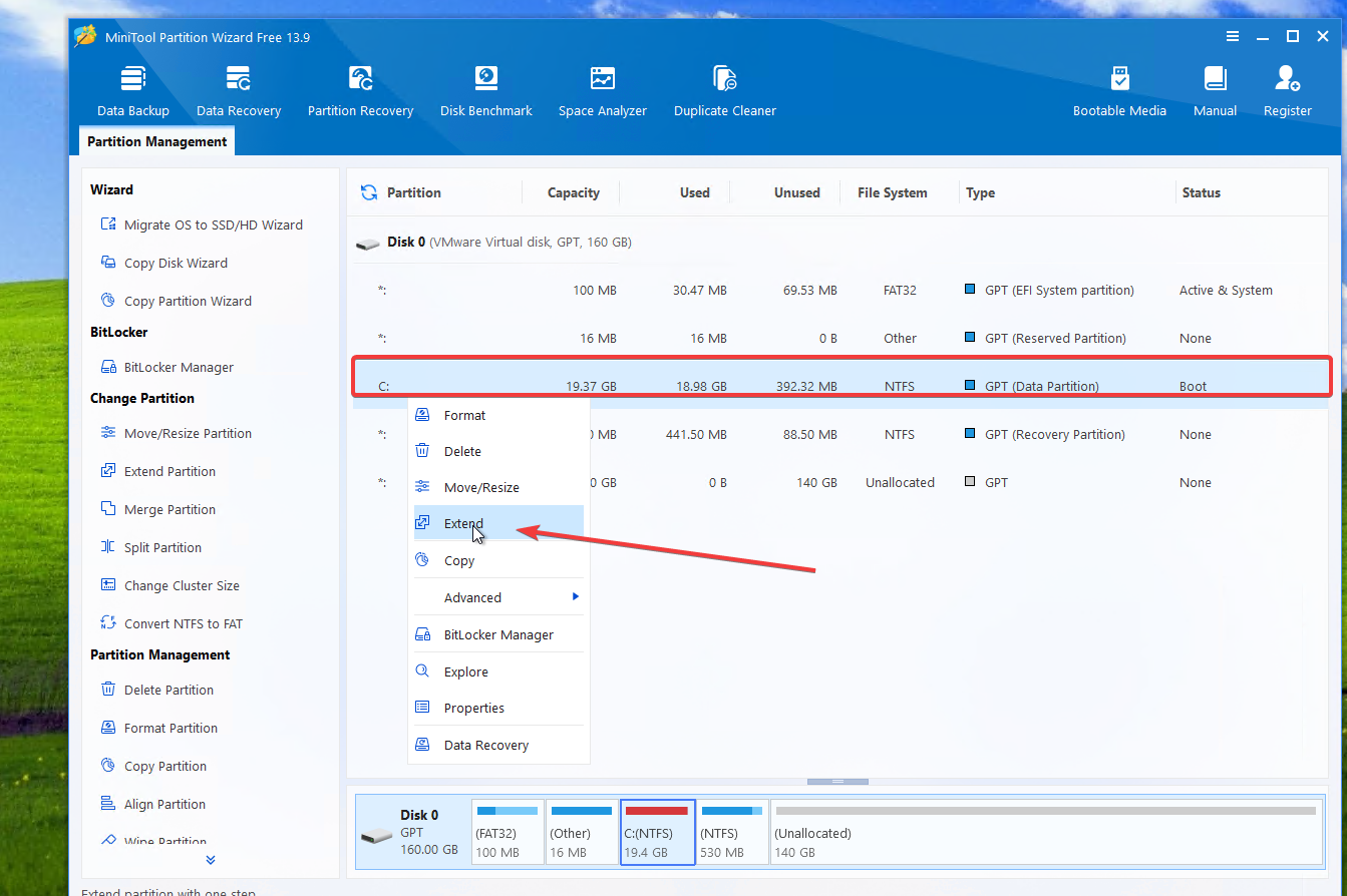Windows disk yapısı