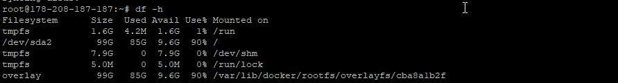 Filesystem kapasitesi